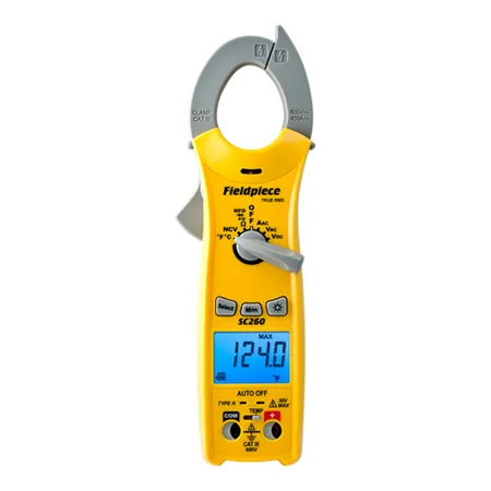 Fieldpiece SC260INT - Kompaktowy miernik cęgowy 400 A