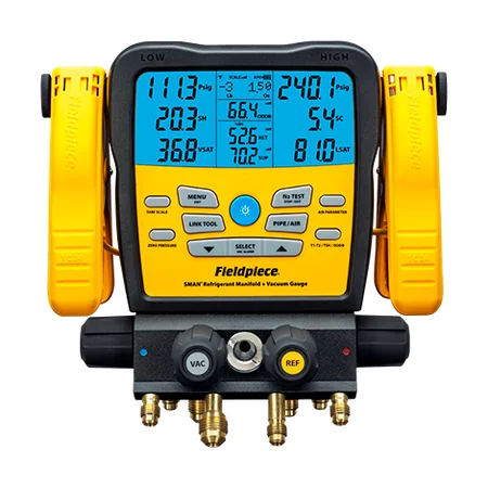 Fieldpiece SM482VINT - SMAN® Cyfrowa oprawa zaworowa 4-portowa z wakuometrem