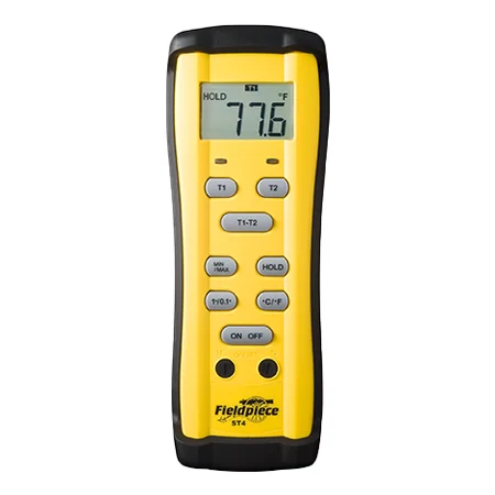 Fieldpiece ST4 - Dwukanałowy miernik temperatury typu K